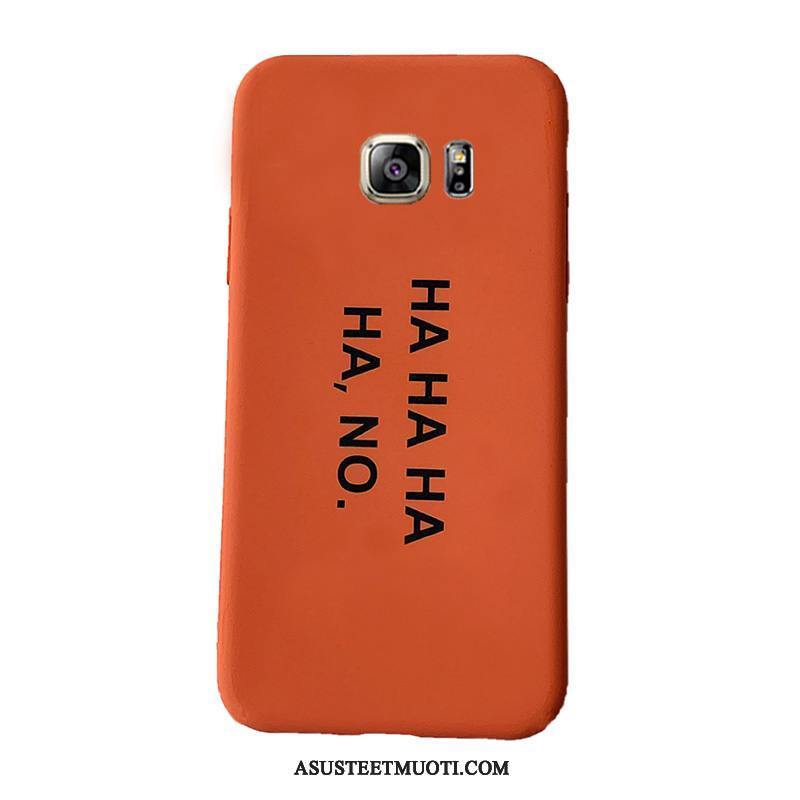 Samsung Galaxy S7 Kuoret Oranssi Vihreä Tähti Pesty Suede Tide-brändi
