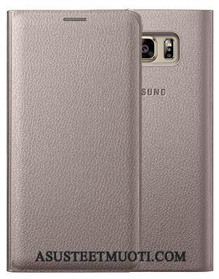 Samsung Galaxy S7 Kuoret Suojaus Tähti Kotelo Kulta Puhelimen