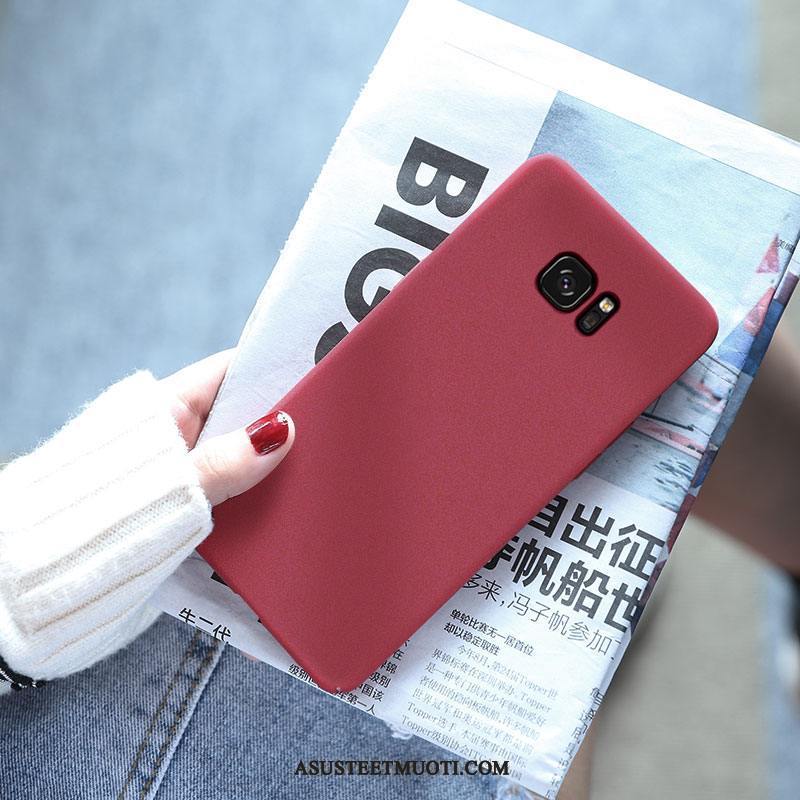 Samsung Galaxy S7 Kuori Kuoret Punainen Puhelimen Kotelo Tähti
