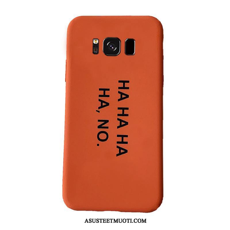 Samsung Galaxy S8+ Kuoret Ripustettavat Koristeet Vihreä Oranssi Kirjain Suojaus