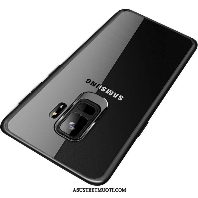 Samsung Galaxy S9 Kuoret Kotelo Suojaus Silikoni Musta Ohut