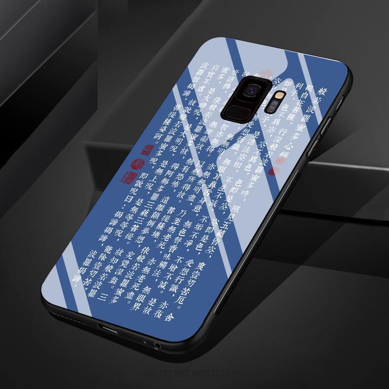 Samsung Galaxy S9 Kuoret Tähti Buddha Sininen Silikoni Pehmeä Neste