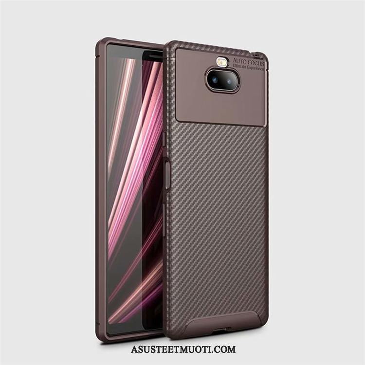 Sony Xperia 10 Plus Kuori Kuoret Kotelo Kukkakuvio All Inclusive Kuitu