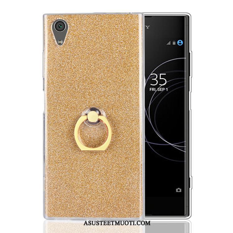 Sony Xperia Xa1 Kuori Kuoret Rengas Murtumaton Kotelo Kulta