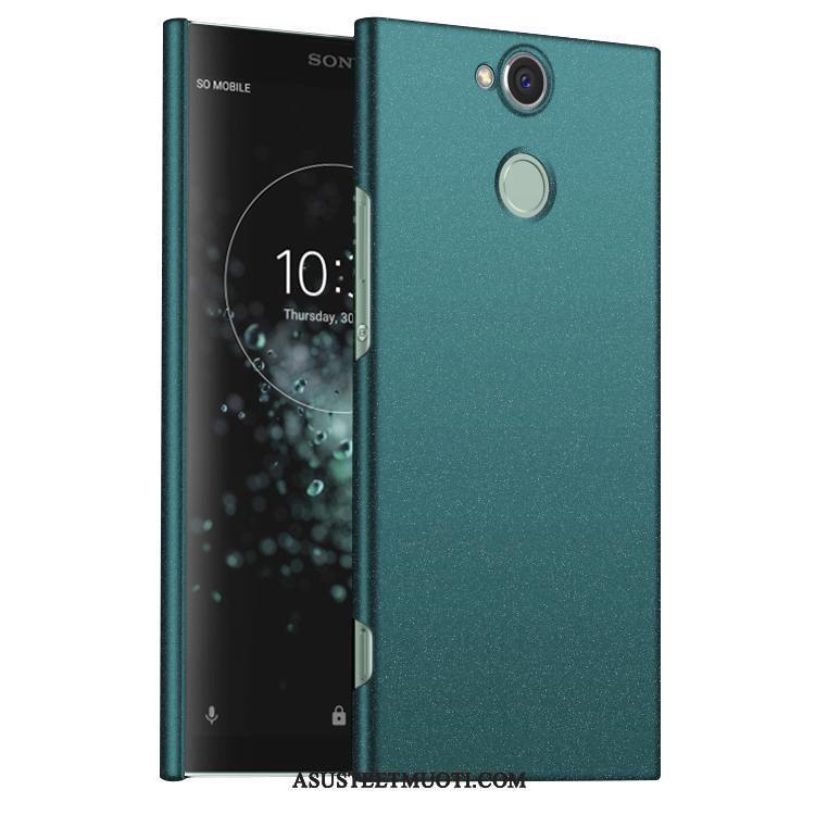 Sony Xperia Xa2 Kuori Kuoret Suojaus Pesty Suede Kova Puhelimen