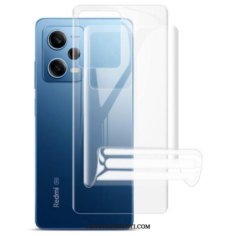 Suojaus Xiaomi Redmi Note 12 Pro/Poco X5 Pron Takapuolelle