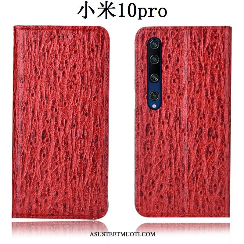 Xiaomi Mi 10 Pro Kuoret All Inclusive Lintu Pieni Punainen Puhelimen