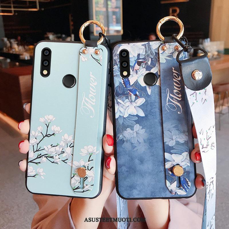 Xiaomi Mi 8 Kuori Kuoret Puhelimen Ripustettava Kaula Kotelo Kiinalainen Tyyli Sininen