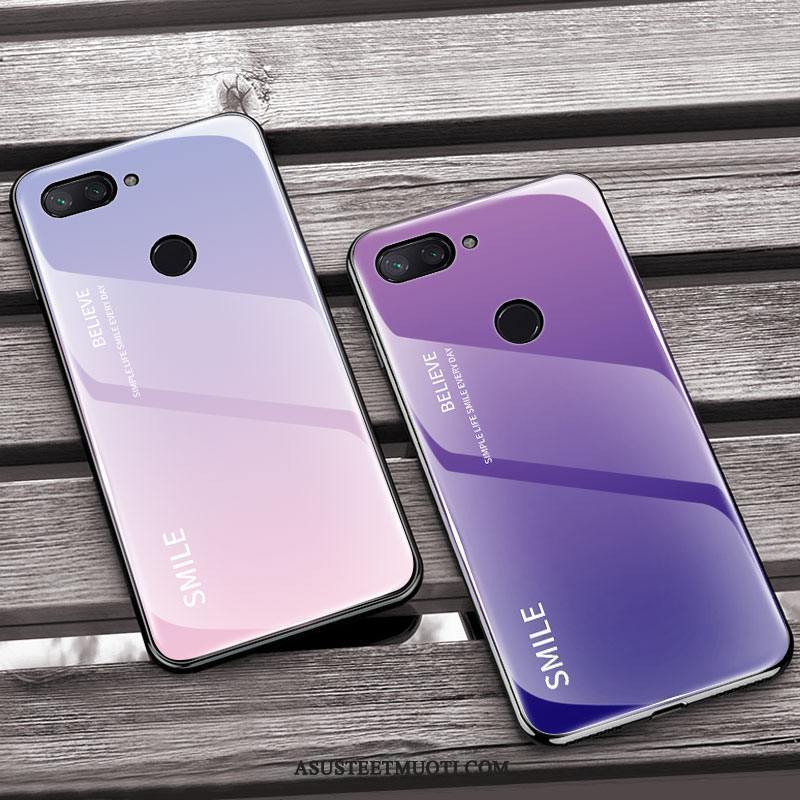 Xiaomi Mi 8 Lite Kuoret Lasi Suojaus Nuoret Kotelo Pieni