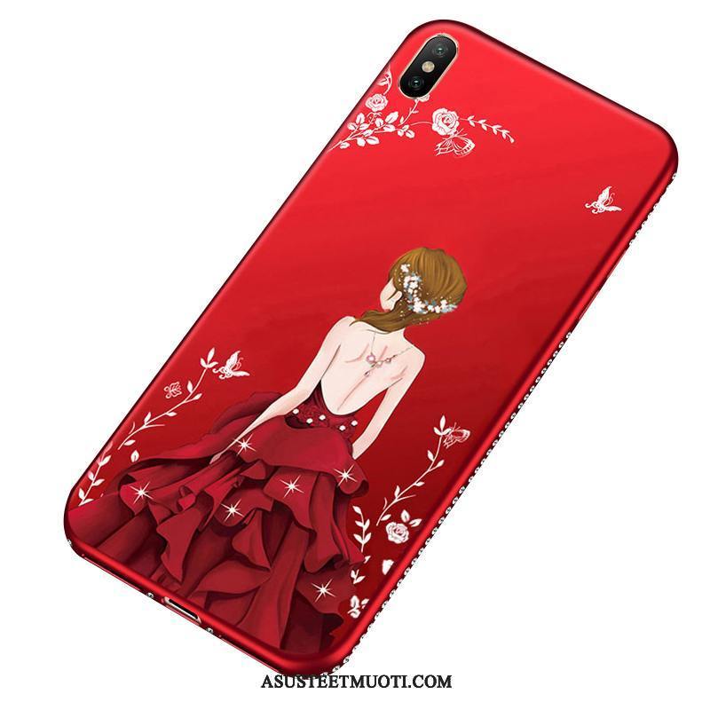 Xiaomi Mi 8 Pro Kuori Kuoret Murtumaton Rhinestone Inlay Suojaus Puhelimen