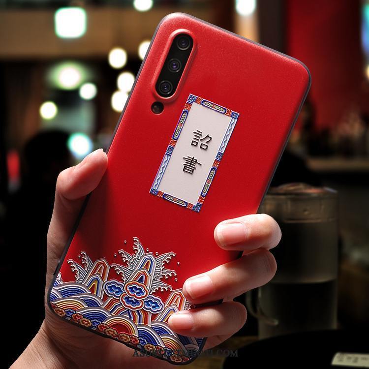 Xiaomi Mi 9 Kuori Kuoret Pehmeä Neste Net Red Puhelimen Pesty Suede