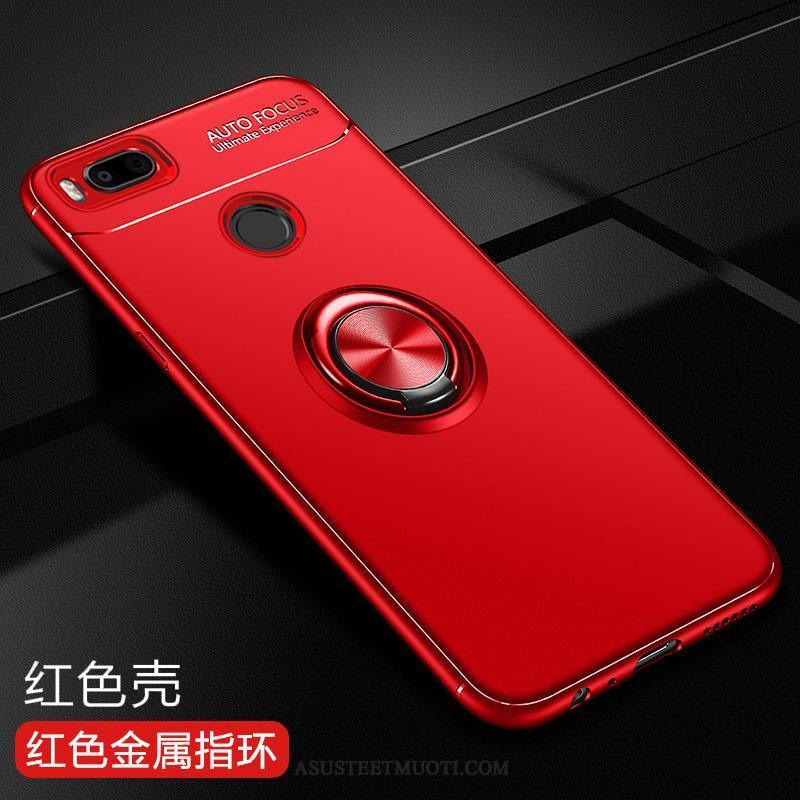 Xiaomi Mi A1 Kuoret Punainen Kuori Pehmeä Neste Tide-brändi Suojaus