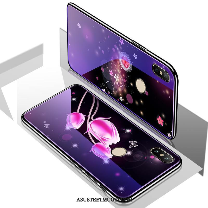 Xiaomi Mi Mix 2s Kuoret Violetti Pieni Karkaisu Puhelimen Pehmeä Neste