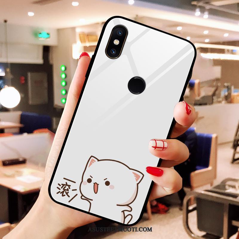 Xiaomi Mi Mix 2s Kuori Kuoret Kissa Punainen Rakastunut Kuvio