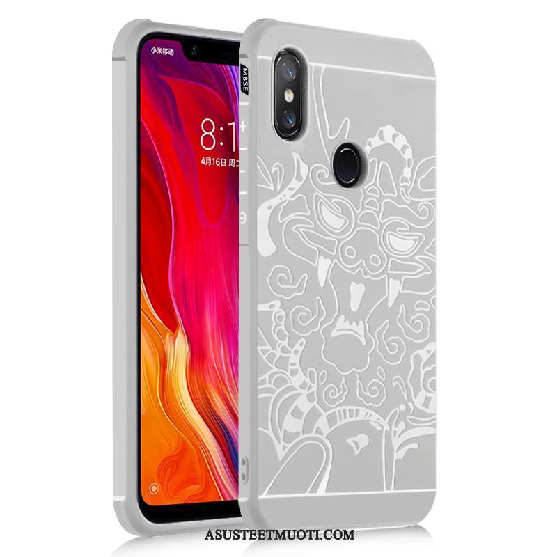 Xiaomi Mi Mix 2s Kuori Kuoret Persoonallisuus Pehmeä Neste Kohokuviointi Suojaus Silikoni