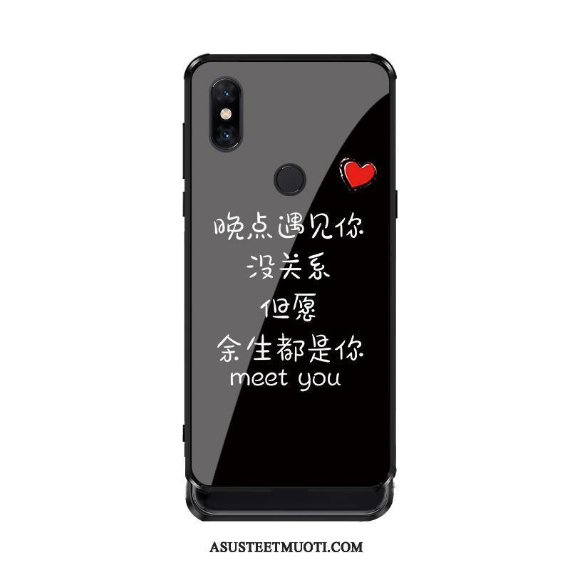 Xiaomi Mi Mix 3 Kuoret Rakastunut Puhelimen Kotelo Musta All Inclusive
