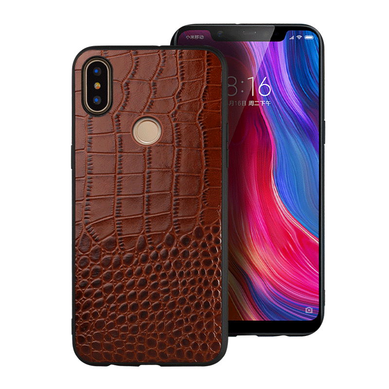 Xiaomi Mi Mix 3 Kuori Kuoret Trendi Murtumaton Nahkakotelo Puhelimen