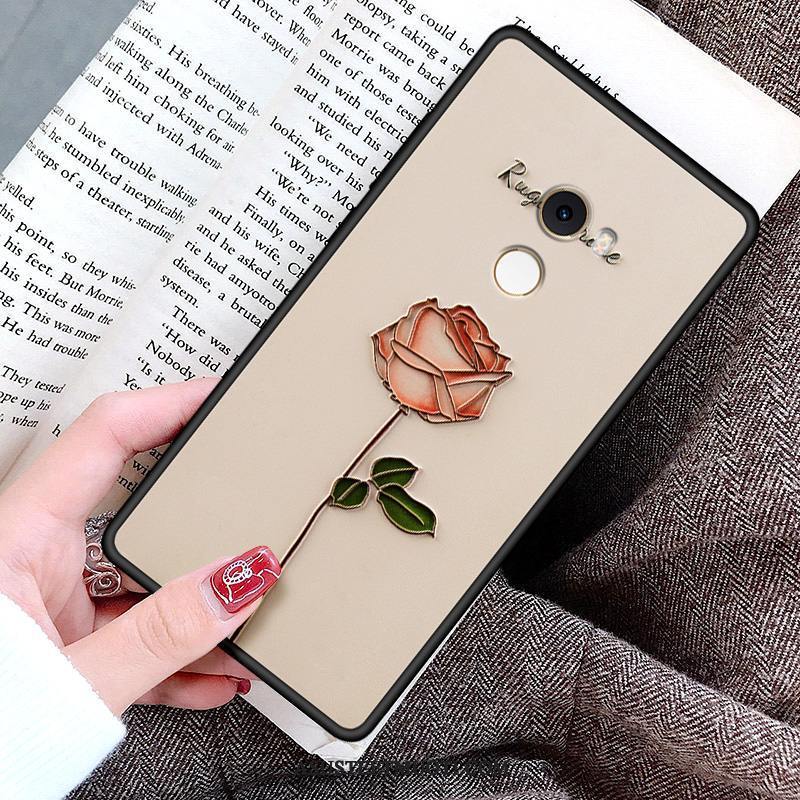 Xiaomi Mi Mix Kuoret Puu Kuori Kohokuviointi Kukka Suojaus