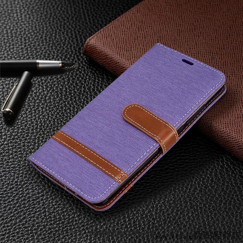 Xiaomi Mi Note 10 Kuori Kuoret Suojaus Pieni Kortti Violetti