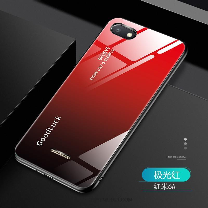 Xiaomi Redmi 6a Kuoret Kuori Tide-brändi Punainen Kova Vaalean