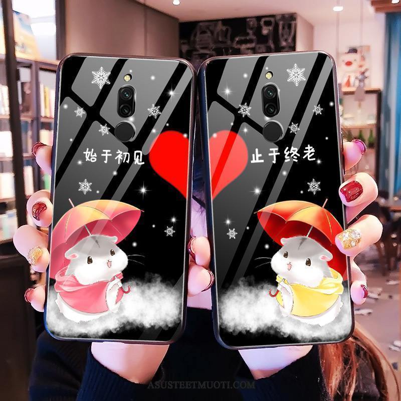 Xiaomi Redmi 8 Kuoret Rakastunut Valo Tila Punainen Sarjakuva