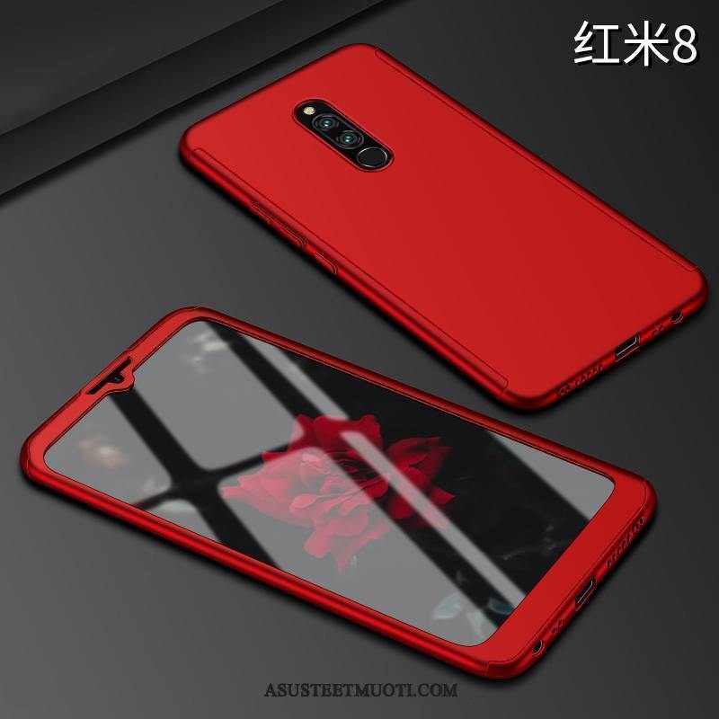 Xiaomi Redmi 8 Kuori Kuoret Murtumaton Punainen Kotelo Puhelimen All Inclusive