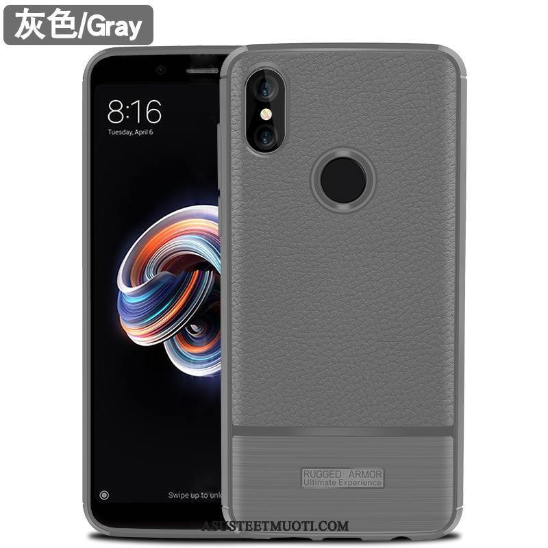 Xiaomi Redmi Note 5 Kuoret Kuori Puhelimen Harmaa Pieni Punainen