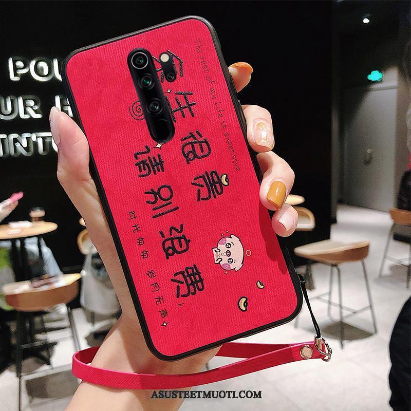 Xiaomi Redmi Note 8 Pro Kuoret Murtumaton Kukkakuvio Näytönsuojus Kuori Karkaisu
