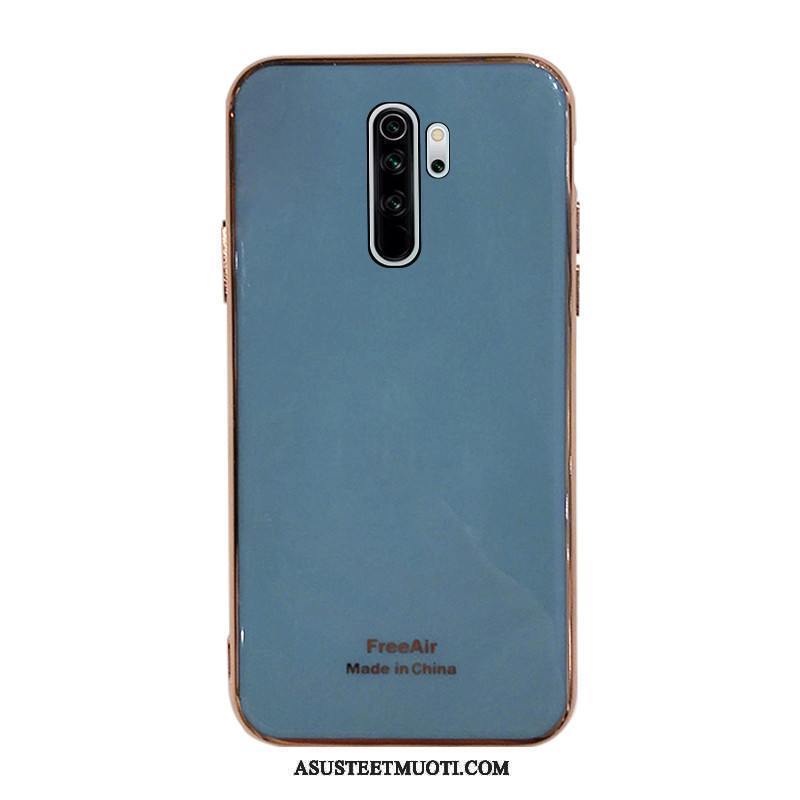 Xiaomi Redmi Note 8 Pro Kuoret Pehmeä Neste Tummanvihreä Kuori Punainen Kiinteä Väri