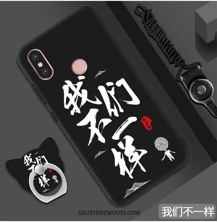 Xiaomi Redmi S2 Kuoret Puhelimen Pehmeä Neste Ultra Suojaus Musta