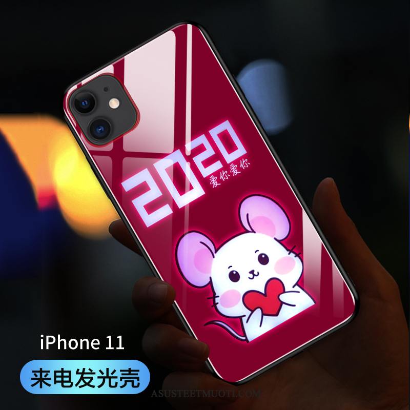 iPhone 11 Kuoret Tide-brändi Puhelimen Kuori Punainen Murtumaton