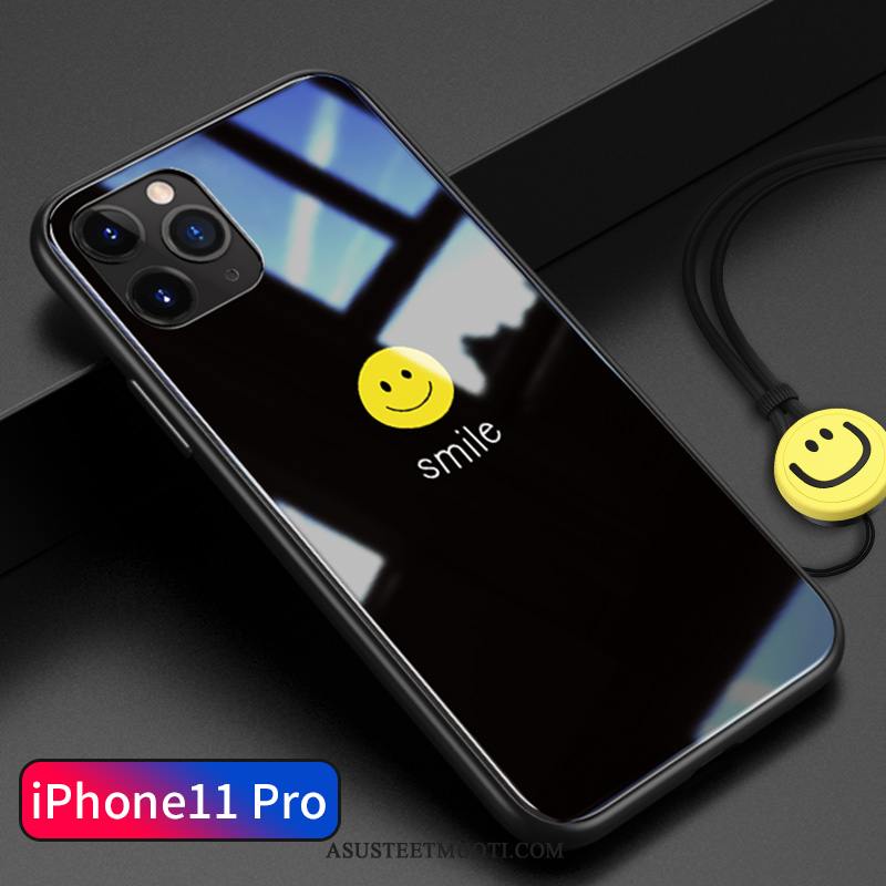 iPhone 11 Pro Kuoret Murtumaton Musta Kotelo Yksinkertainen Uusi