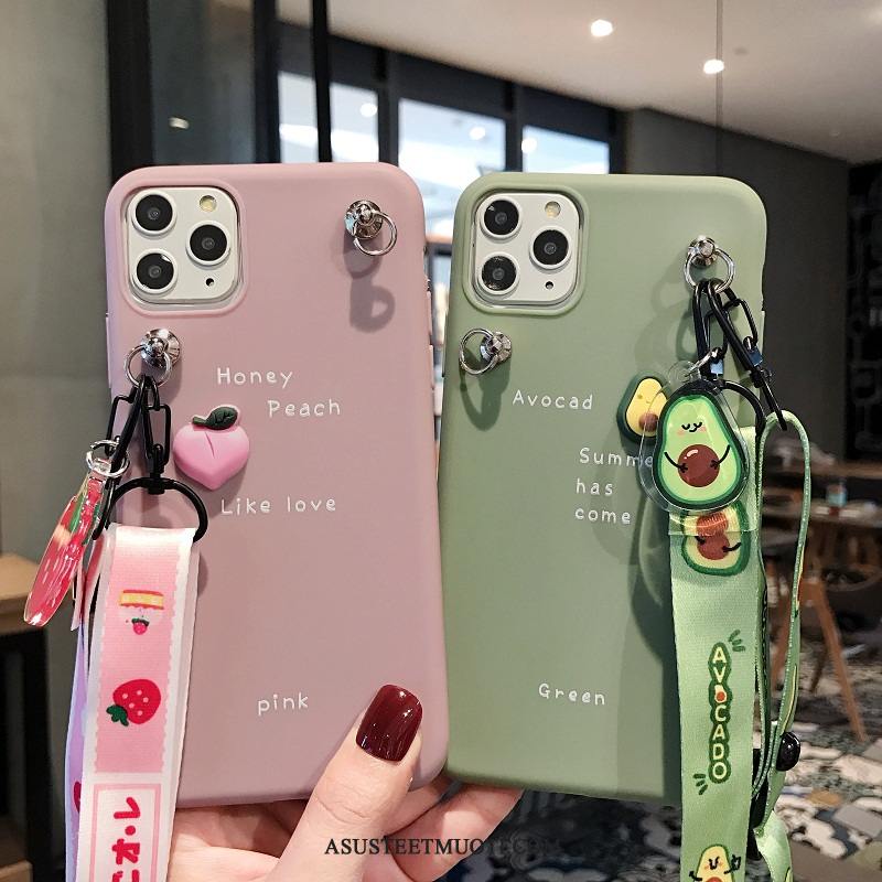 iPhone 11 Pro Kuoret Ripustettavat Koristeet Kuori Murtumaton Lehmä Net Red