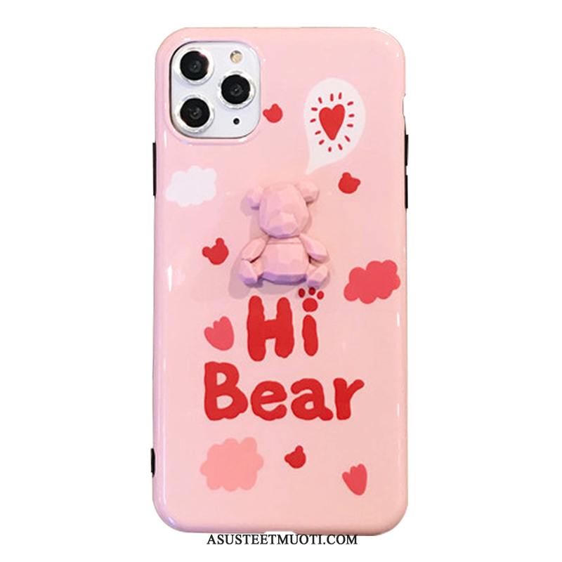 iPhone 11 Pro Max Kuori Kuoret Tuuli Rakastunut Kotelo Bear