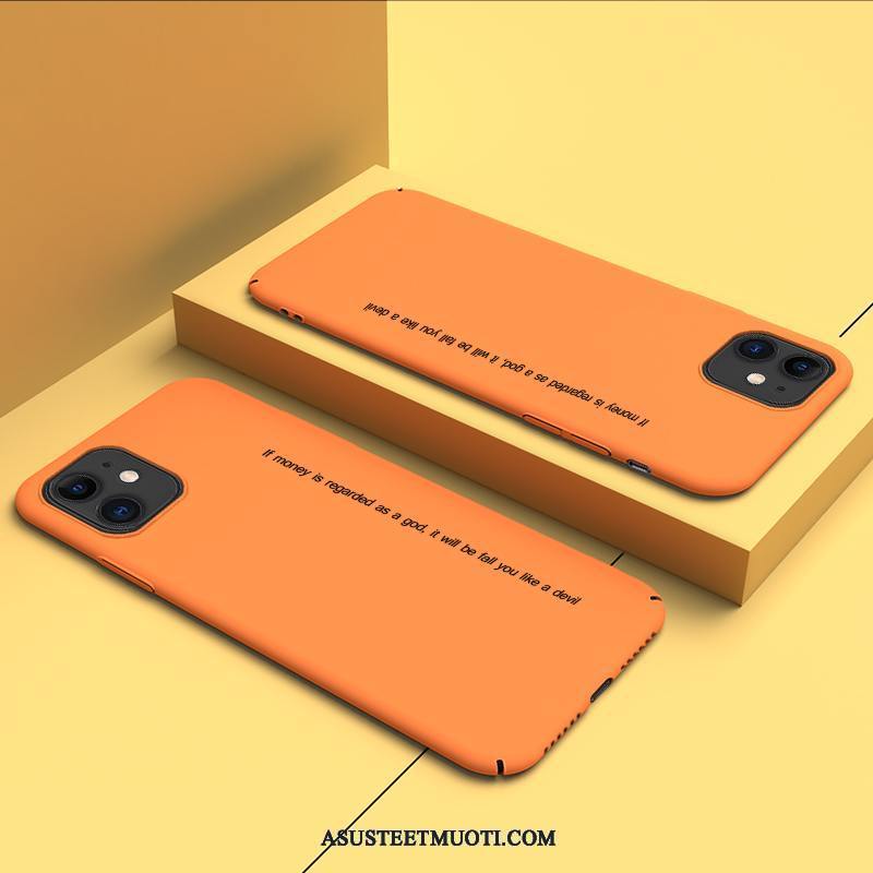 iPhone 12 Mini Kuoret Kuori Oranssi Kova Ultra Suojaus