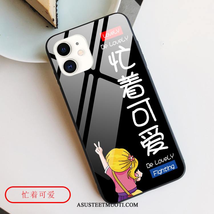 iPhone 12 Mini Kuoret Lasi Sarjakuva Kuori All Inclusive Tide-brändi