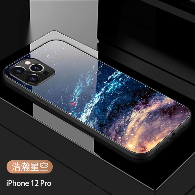 iPhone 12 Pro Kuori Kuoret Luova Tide-brändi Silikoni Lasi All Inclusive