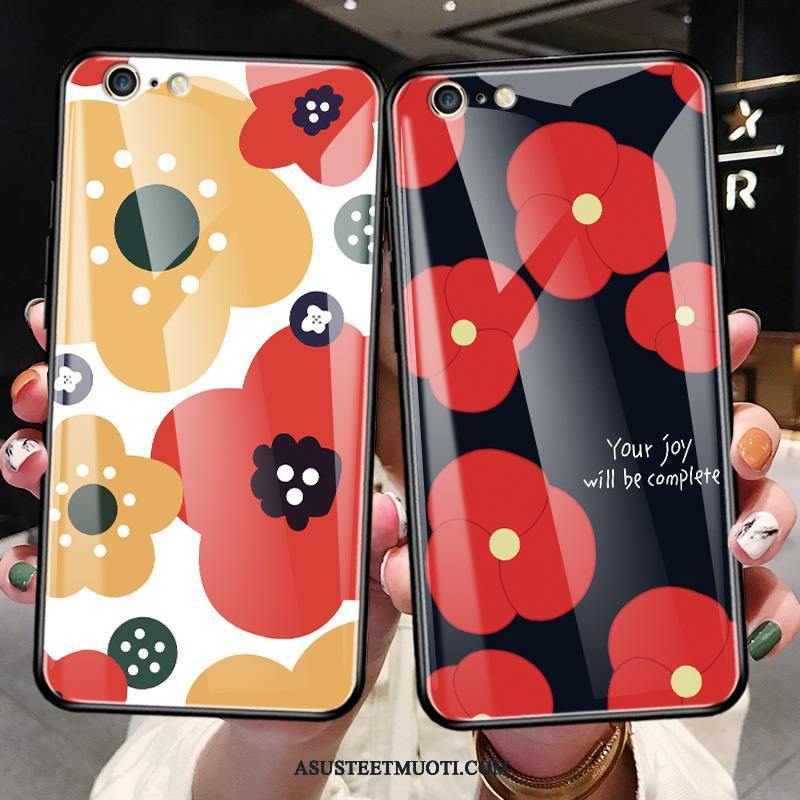 iPhone 7 Kuori Kuoret Puhelimen Kukkia Silikoni Net Red All Inclusive