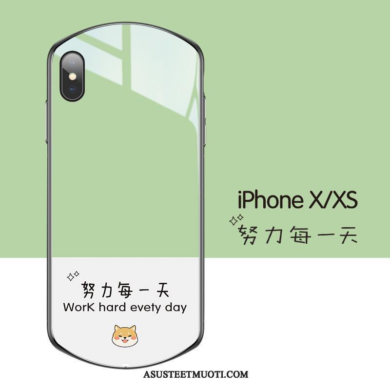 iPhone X Kuoret Puhelimen Kuori Persoonallisuus Tide-brändi Lasi