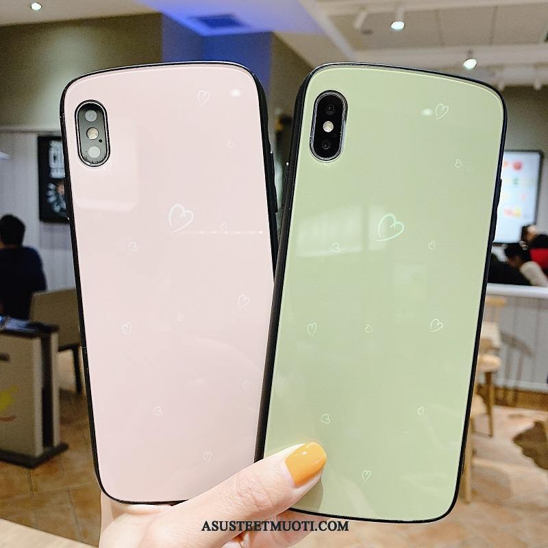 iPhone Xs Max Kuori Kuoret Murtumaton Uusi Kotelo Yksinkertainen Puhelimen